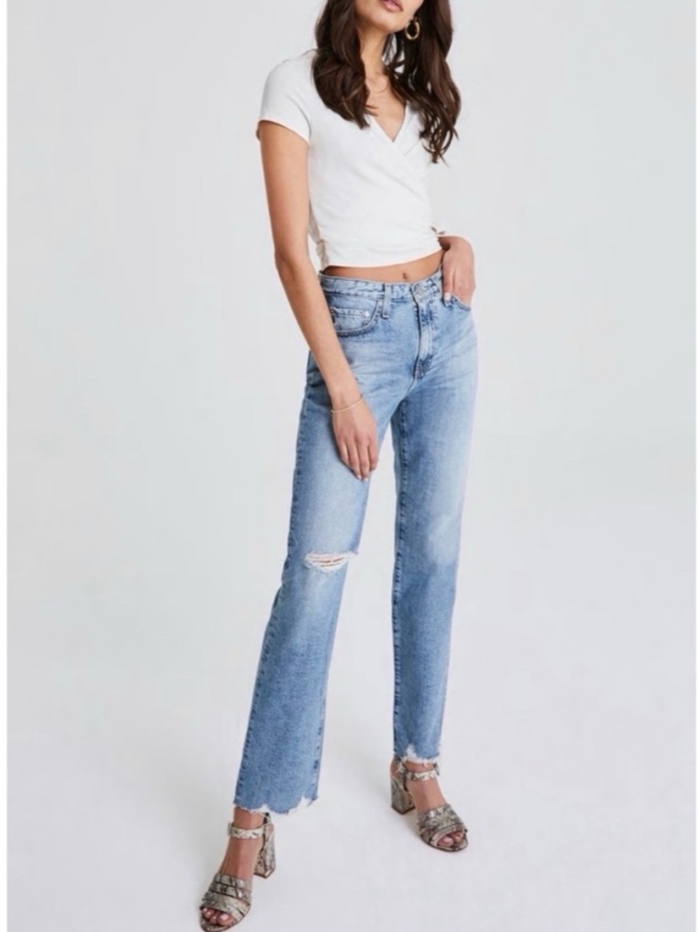AG Alexxis Straight Jeans